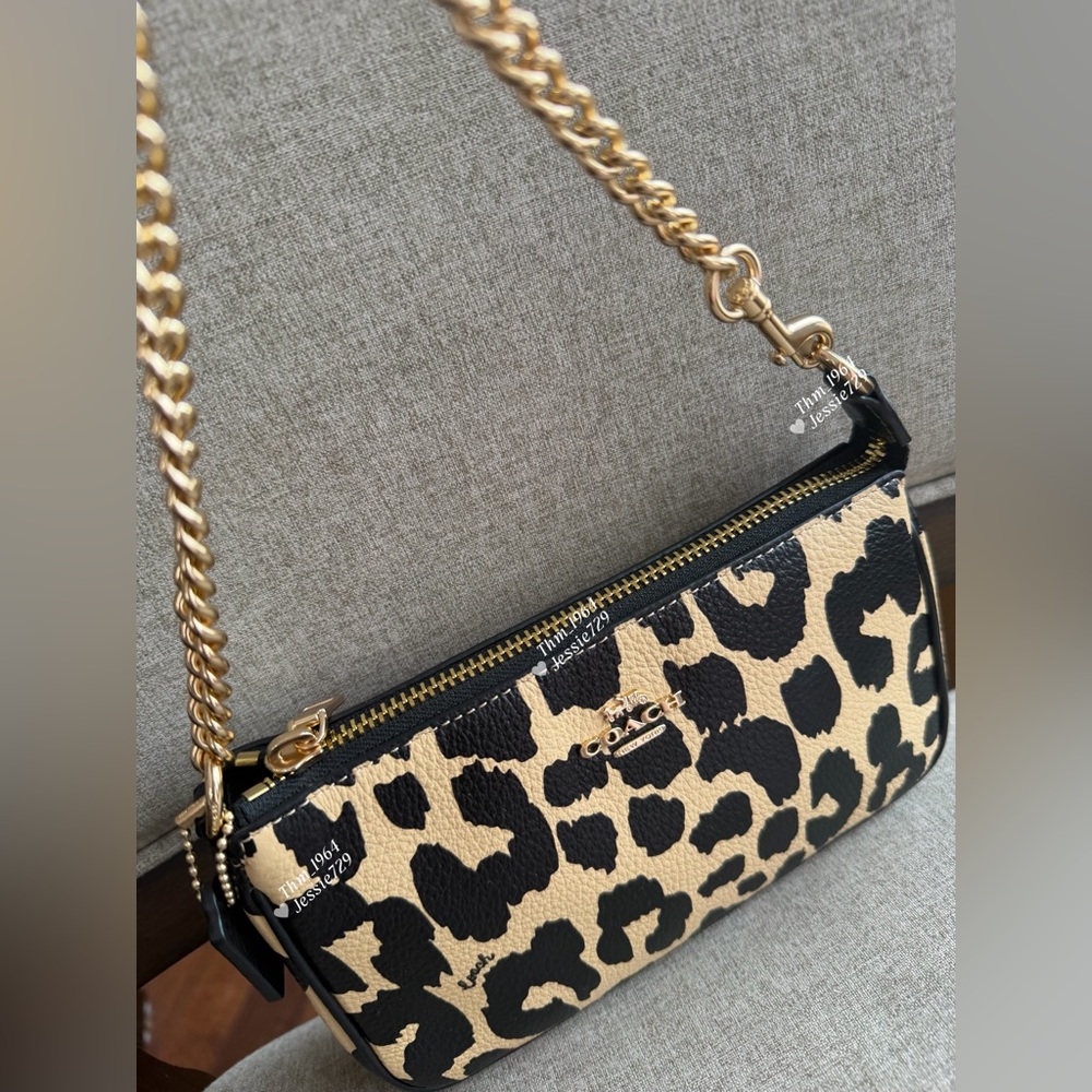 NWT！3PCS COACH Nolita 19 With Leopard Print（CBM66）fast shipping MOTHER DAY GIFT - Picture 9 of 15